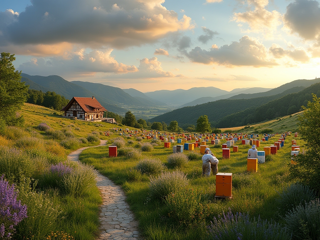 Coffrets cadeaux de produits apicoles